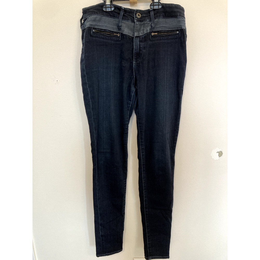 Adriano Goldschmied Women's Jeans The Zuri High-Rise Skinny Fit Size 29R